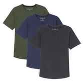 Organic Crew Neck T-Shirt 3 Pack (Slim Fit) / Tactical