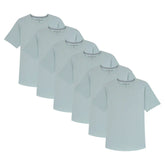 Organic Crew Neck T-Shirt 6 Pack (Slim Fit) / Mint