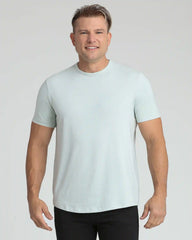 Organic Crew Neck T-Shirt (Slim Fit) / Mint