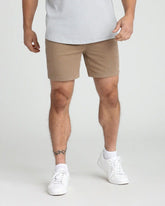 Everyday Comfort Shorts (Slim Fit) / Dark Khaki
