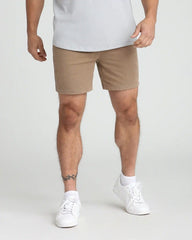 Everyday Comfort Shorts (Slim Fit) / Dark Khaki