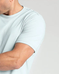 Organic Crew Neck T-Shirt (Slim Fit) / Mint