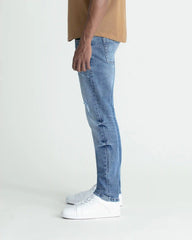 Skinny Fit / Glacier (Ripped - Med Blue)