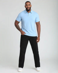 Organic Polo Shirt 6 Pack / Light Blue