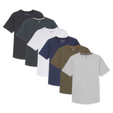 Organic Crew Neck T-Shirt 6 Pack (Slim Fit) / Day & Night