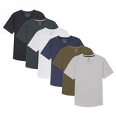 Organic V-Neck T-Shirt 6 Pack (Slim Fit) / Day & Night