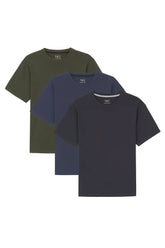 Organic Crew 3 Pack (Relaxed Fit)