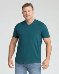 Organic V-Neck T-Shirt 6 Pack (Slim Fit) /All You Need