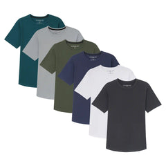 Organic Crew Neck T-Shirt 6 Pack (Slim Fit) / All You Need