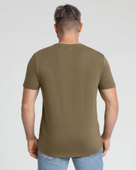 Organic V-Neck T-Shirt 3 Pack (Slim Fit) / High Line Hues