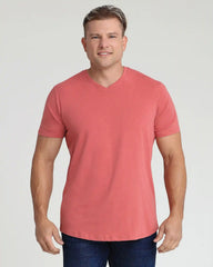 Organic V-Neck T-Shirt 3 Pack (Slim Fit) / Seaside Sundown