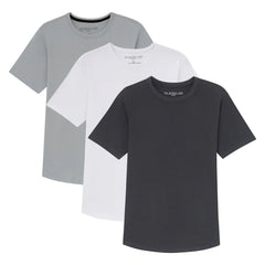 Organic Crew Neck T-Shirt 3 Pack (Slim Fit)/ Essentials