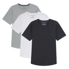 Organic V-Neck T-Shirt 3 Pack (Slim Fit) / Essentials