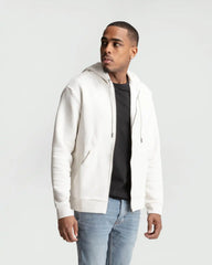 Full Zip Hoodie / Natural