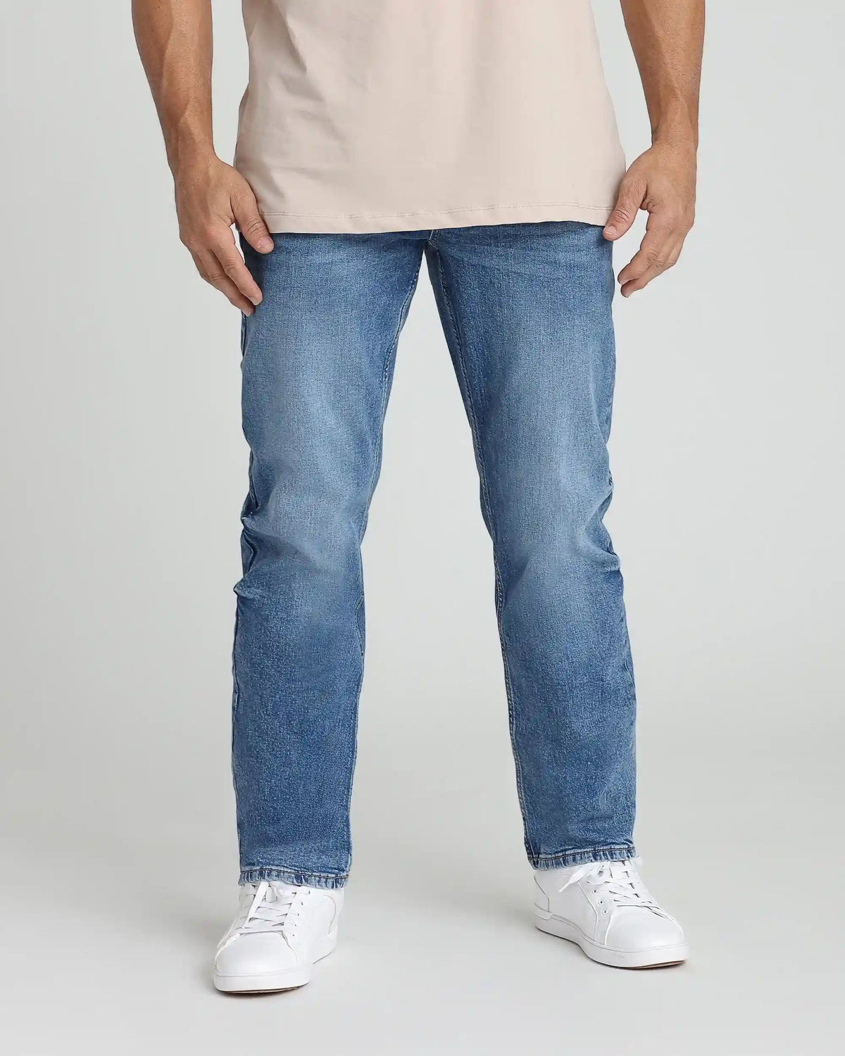 Thick Thicc Fit / Stream  (Med Blue)