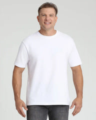 Organic Crew Neck T-Shirt (Relaxed Fit) / White
