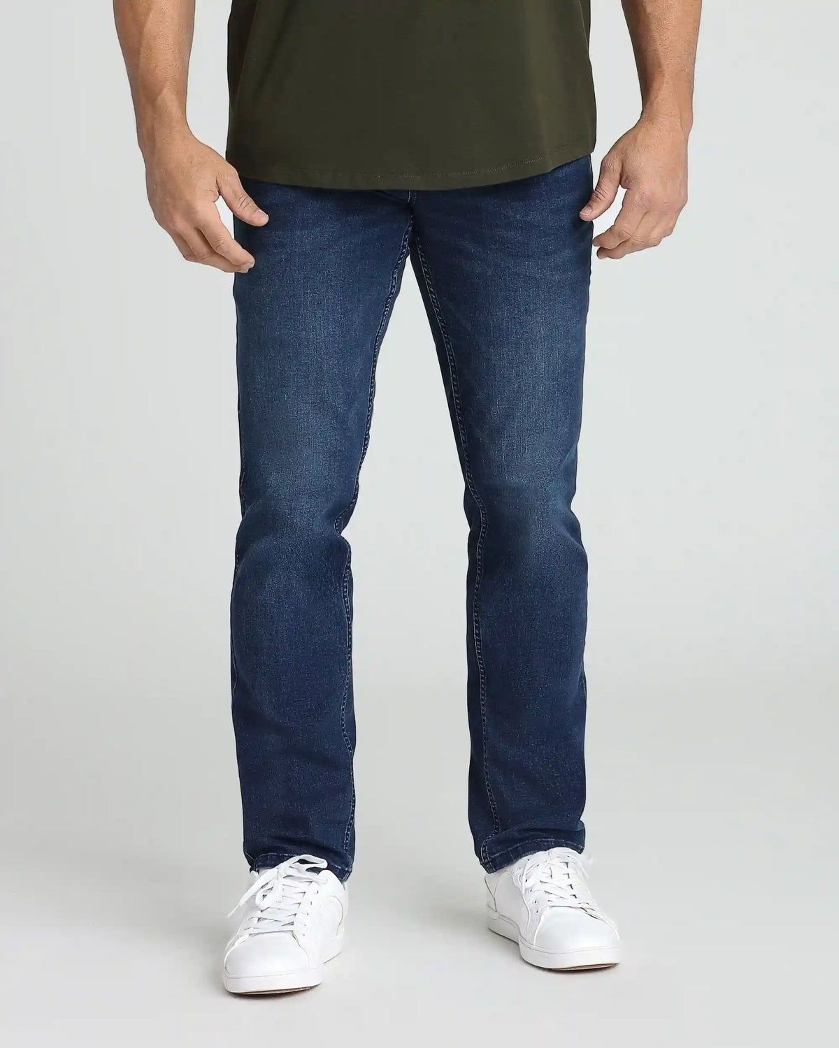 Athletic Fit / Admiral (Med Blue)
