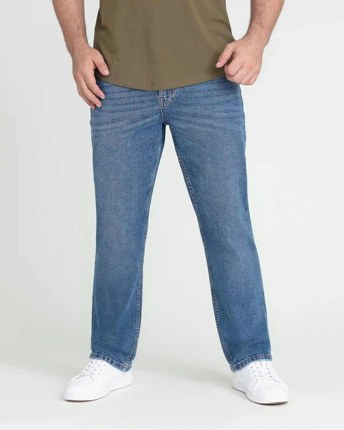 Athletic Fit / Stream  (Med Blue)