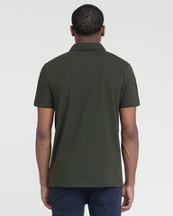 Organic Polo Shirt / Olive