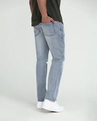 Slim Fit / Ice (Ripped - Light Tint)