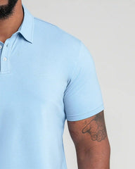 Organic Polo Shirt 6 Pack / Light Blue