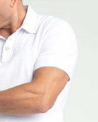 Organic Polo Shirt 3 Pack / White