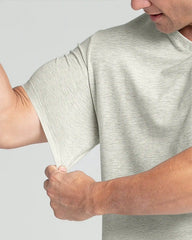 Organic V-Neck T-Shirt (Slim Fit) / Oatmeal Heather