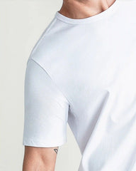 Organic Crew Neck T-Shirt (Slim Fit) / White
