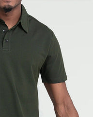 Organic Polo Shirt 6 Pack / Olive