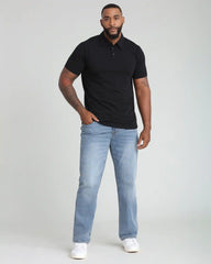 Organic Polo Shirt / Black