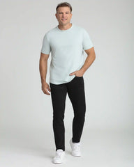 Organic Crew Neck T-Shirt (Slim Fit) / Mint