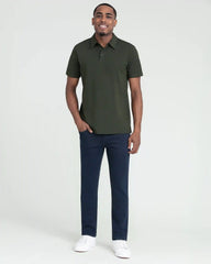 Organic Polo Shirt / Olive