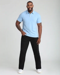 Organic Polo Shirt 3 Pack / Light Blue