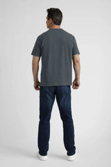 Organic Crew Neck T-Shirt 3 Pack (Relaxed Fit) / Steel