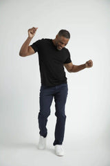 OrganicCrew Neck T-Shirt 6 Pack (Relaxed Fit) / Black