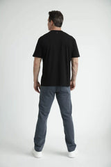 OrganicCrew Neck T-Shirt 6 Pack (Relaxed Fit) / Black