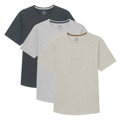 Organic Crew 3 Pack (Slim Fit)