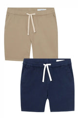 Everyday Comfort Shorts (Slim Fit) / Light Khaki & Navy