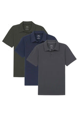 Organic Slim Fit Polo 3 Pack